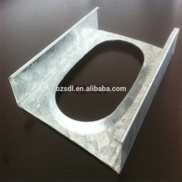Chinese factory galvanized 150*35*0.55mm Walling syst