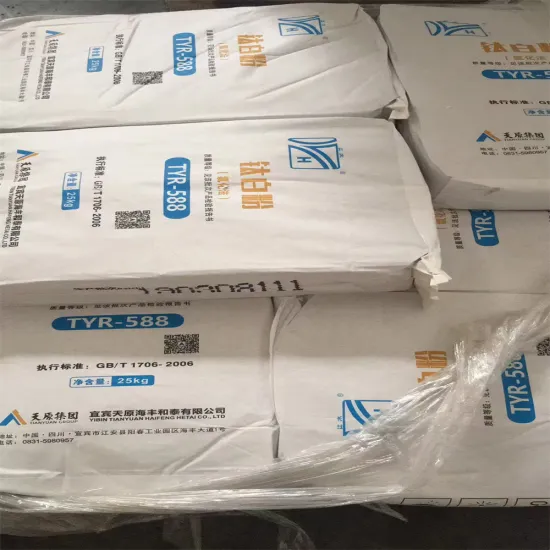 Jiangshui Brand Titanium Dioxide TYR-588