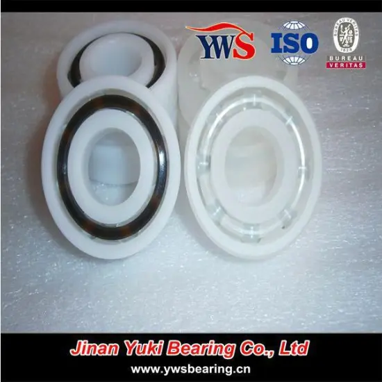 604 POM PP Low Friction Deep Groove Ball Bearing