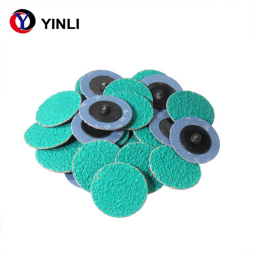 3-inch 60-grit Zirconium Quick Change Disc Abrasive