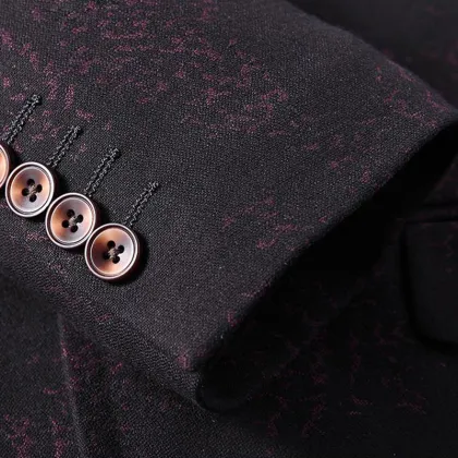 Factory direct sales hand made mens designer tailor made suit wedding suits 3 piece suit