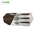 Marble Cheese Board Knife Set