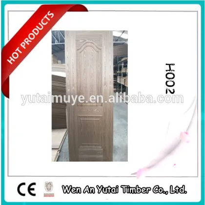 Goldea Customized Modern design interior wood door skin