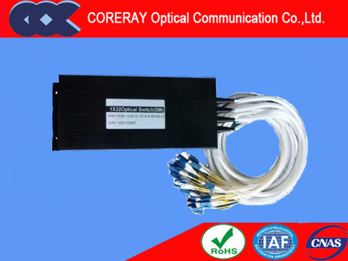 1X32 Optical Switch China Coreray