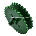 AA49877 Sprocket असेंबली 28-28 बियरिंग्स के साथ टूथ क्लस्टर