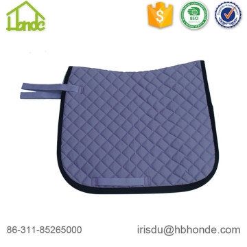 Horse Quilted Various Color English Saddle Pad