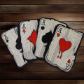 Playing cards Motorcycle Embroidery Patches Iron on