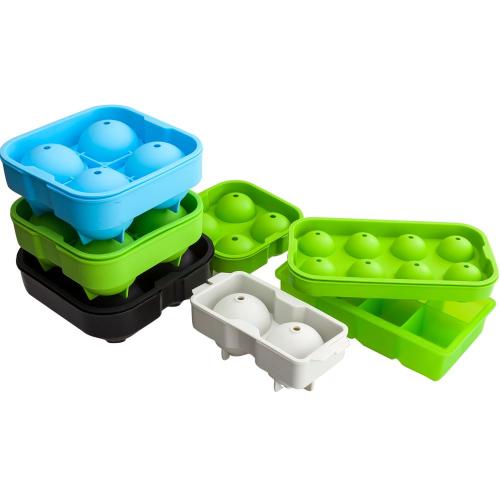 8 Silicone Sphere Ice Ball Mold