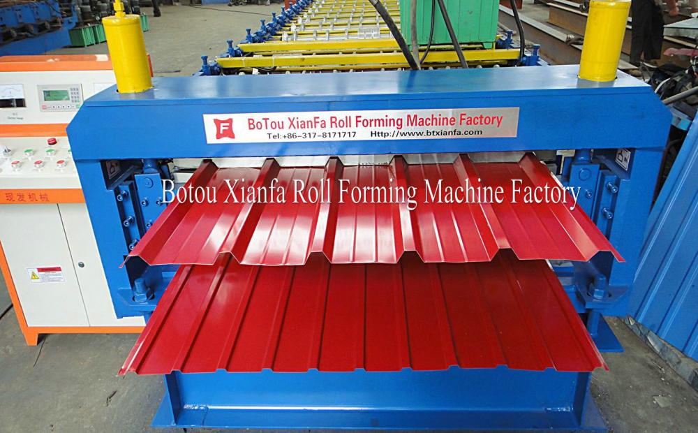 roof tile double IBR roll forming machine