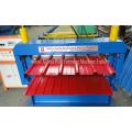 Carrelage de toit double ibr rouleau formant la machine