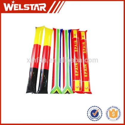 Advertising Promotional Fans Noise Maker PVC Inflatable Cheering Sticks