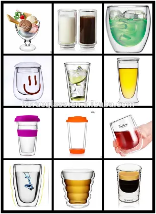 Flower Design Clear Hot Pot Set Pyrex Glass Tea Press Pot Glass tea pot