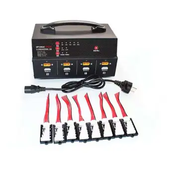 Ultra Power UP1200+ 25A UAV Agricultural Drone Fast Balance Charger With Display Screen For 8 Channel 2-6S LiPo LiHV Battery