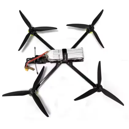 Chimera 10 Xing 3110 KV1300 Brushless Motor, Carbon Fiber Four-Axis Frame: High-Performance Crossing FPV Drone