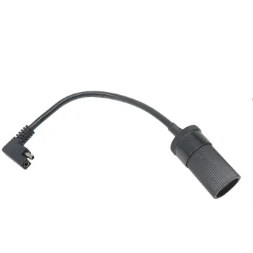 90 Degree SAE 2-Pin Quick Disconnect Connector Plug Power Extension