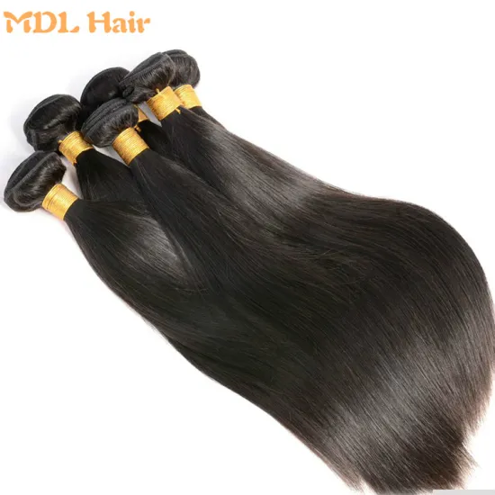 high quality 8a grade cuticle aligned hair mink straight virgin hair weaving from indian