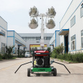 Long service life 5m lifting mobile light tower