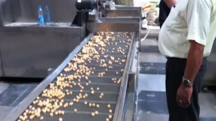 Corn cheese ball rings sticks puffing extruder machine