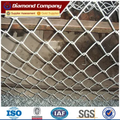 hot dipped galvanized baseball fields Diamond hole chain link fence