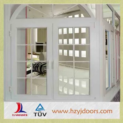 new design,factory direct sell aluminum clad wood window