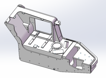 Right-side Fuel Tank Assembly For Xul410 Loader