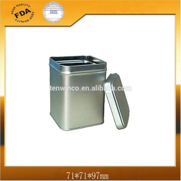 Square Gifts Tin Box with or without Hinge