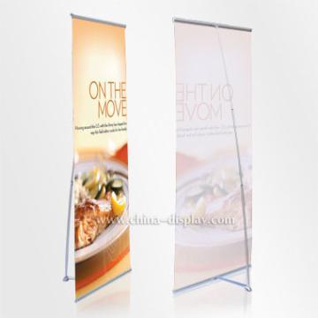 Deluxe L shape poster display