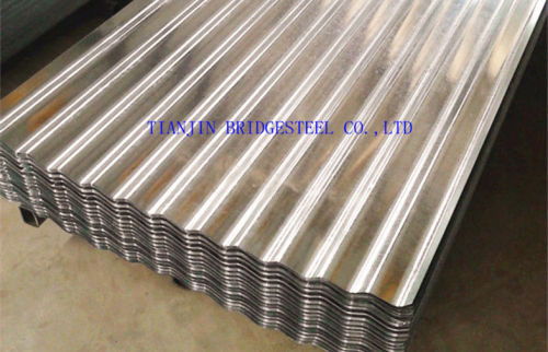 Hot Dipped Galvanized Corrugated Steel Sheet For Roofing Sgcc, Dx51d, Dx52d