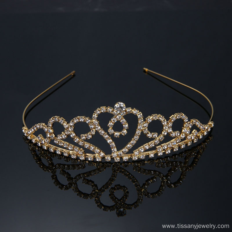 2016 New Fashion Rhinestone Wedding Crown And Tiara