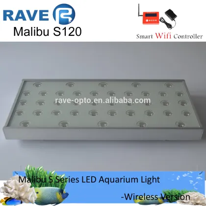 S120 wifi wireless controller led aquarium lighting for growing aquatic plants with moonlight