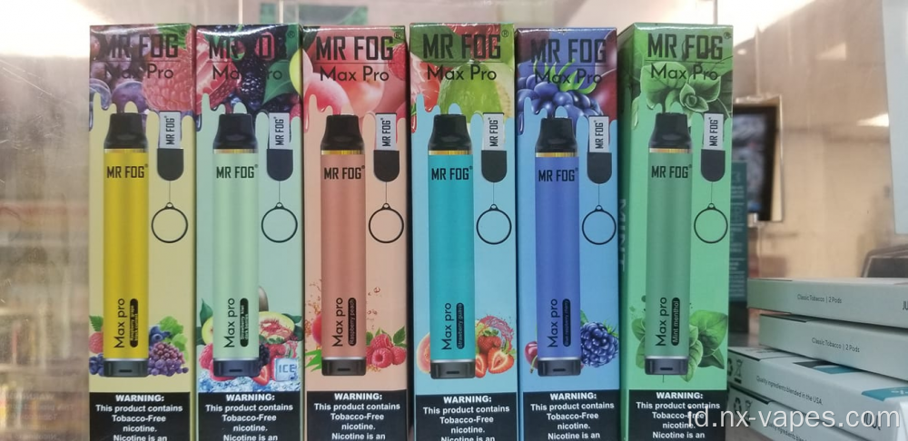 Grosir Mr Fog Max Pro 2000puffs