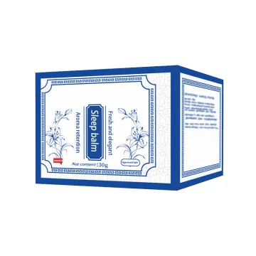 Topical scented sleep balm