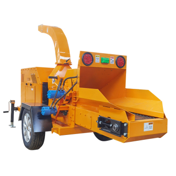 Wheeled Walking Wood Chipper: Outdoor and Mobile Branch Chipping Solutions