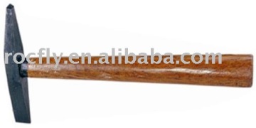 chipping hammer with wooden handle