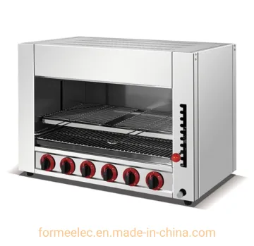 6 Burners 8 Burners 10 Burners Gas Hot Surface Stove Gas Infrared Salamander Gas Salamander