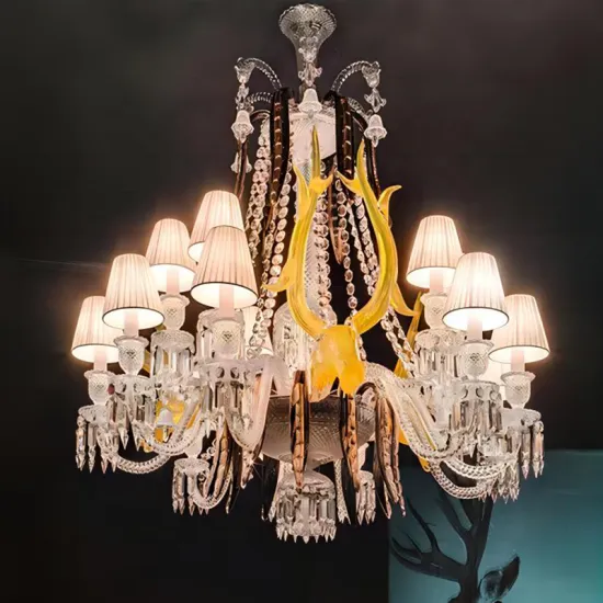 Luxury Classical Crystal Chandelier for Restaurant and Living Room