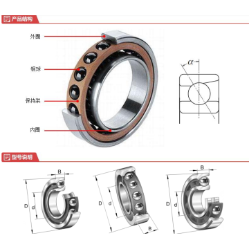 Cuscinetti di riduzione del rumore di basso tecnologico maturo BAC355212