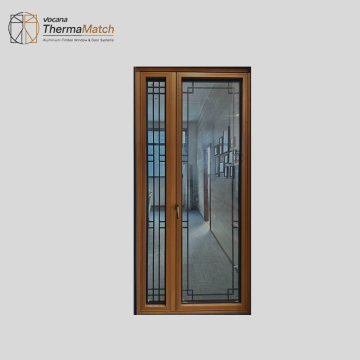 Modern Alu Wood Thermal Break Door System