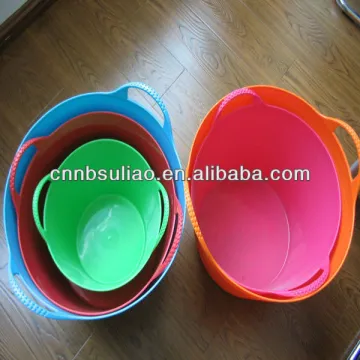 small PE tubtrug,multi-function plastic buckets,small buckets