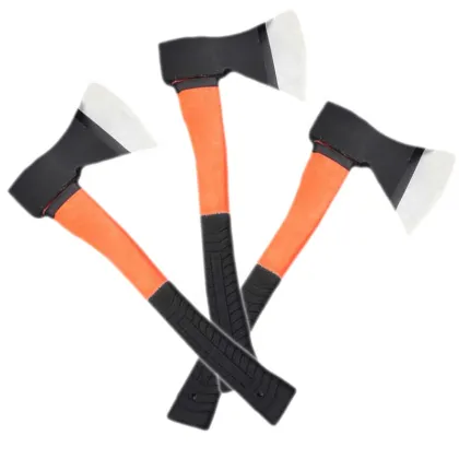 Portable hand tool wooden axe steel axe