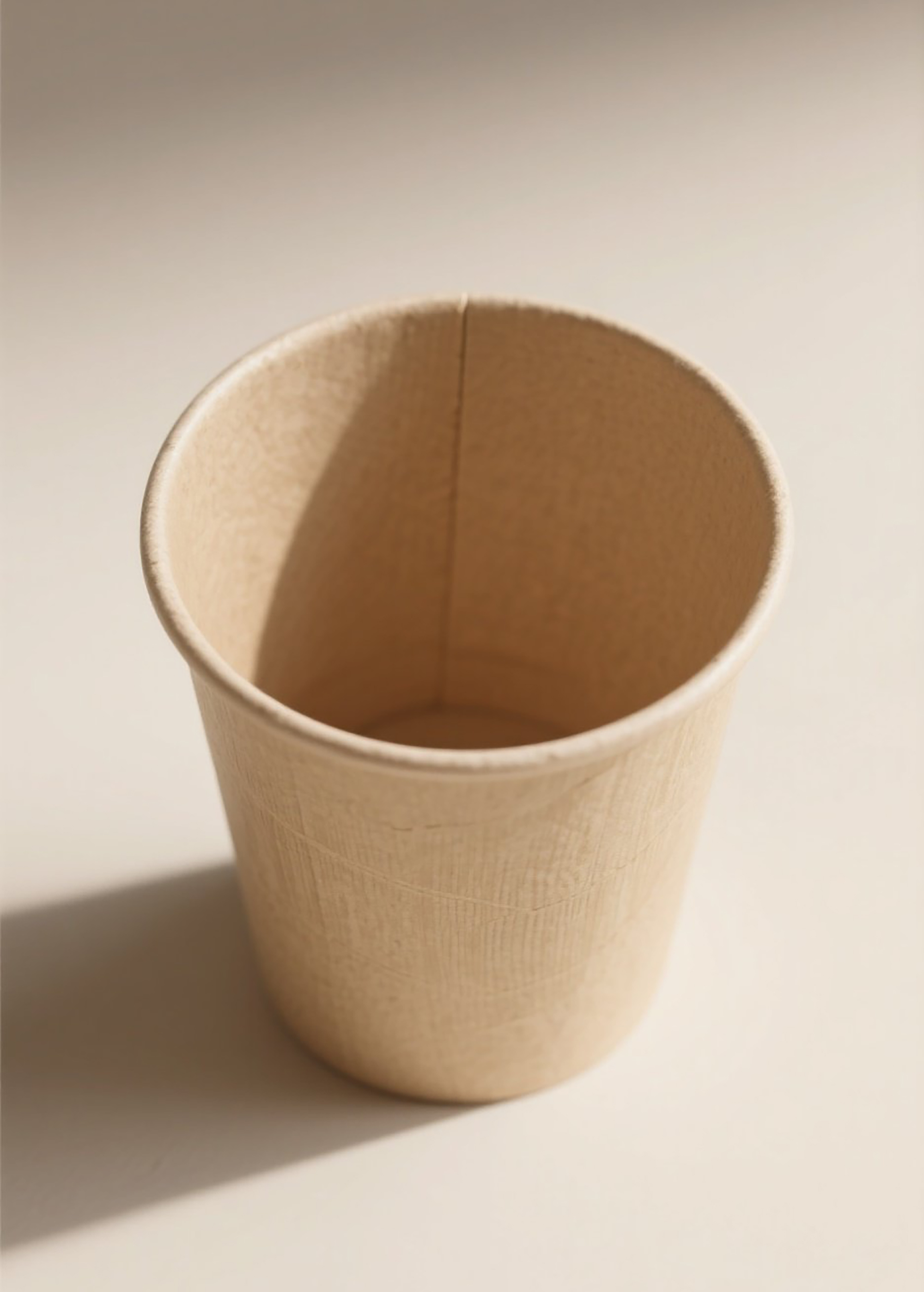 Bamboo fiber paper cup