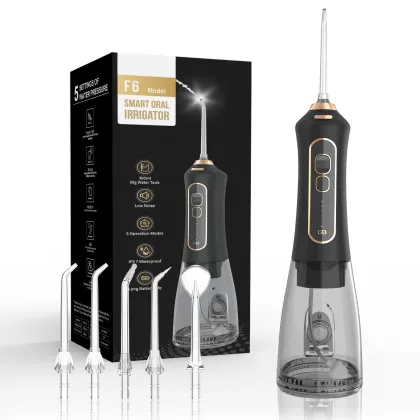 Portable USB Rechargeable Electric Water Flosser IPX7 Waterproof Dental Floss