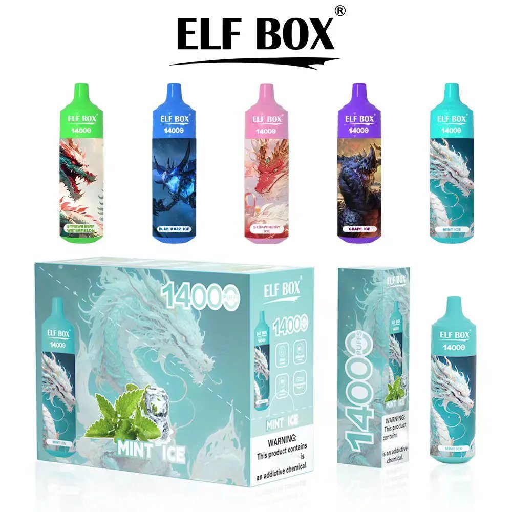 ขายส่ง Elfbox 14000puff อะตอมแรนด์แรนด์ใช้แล้วทิ้ง vape