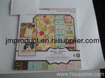 Scrapbook ภาพที่มีสีสันสวยงาม