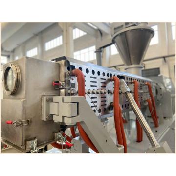 Mfi=2000 Non-Woven Cloth Compound Making Extruder Twin Screw Extruders