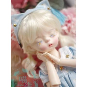 BJD Wig Girl Hair for 1/8 SD/MSD/YOSD Doll