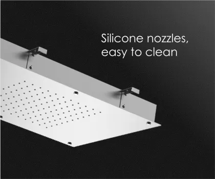 Big bathroom overhead shower head