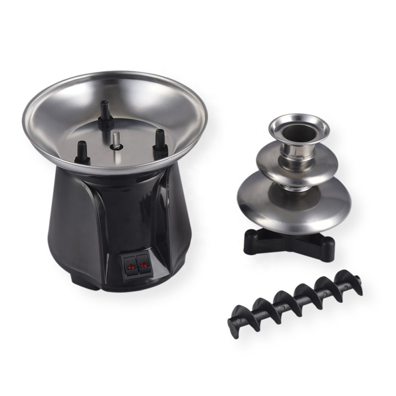 4 Layer Chocolate Fountain Machine Commercial Chocolate Dispenser Wedding Catering Chocolate Cheese Waterfall Machine