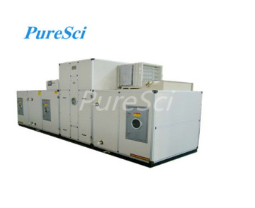 PureSci absorption dehumidifier equipped with desiccant wheel