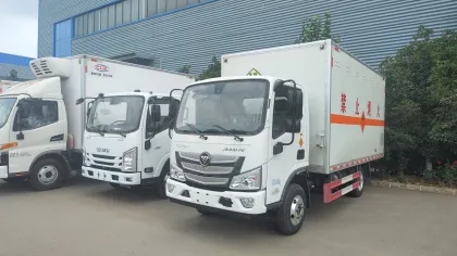 Explosion Proof Cargo Truck with Safety Fencing
